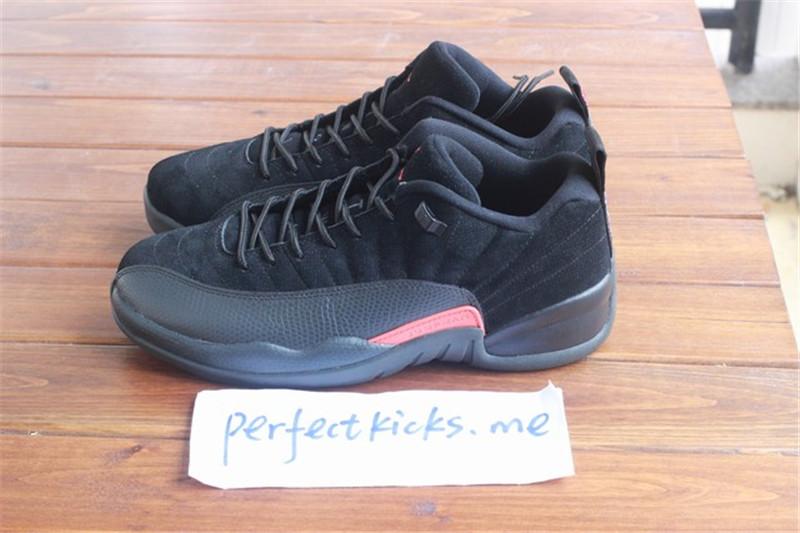 Authentic Air Jordan 12 Low BlackMax Orange